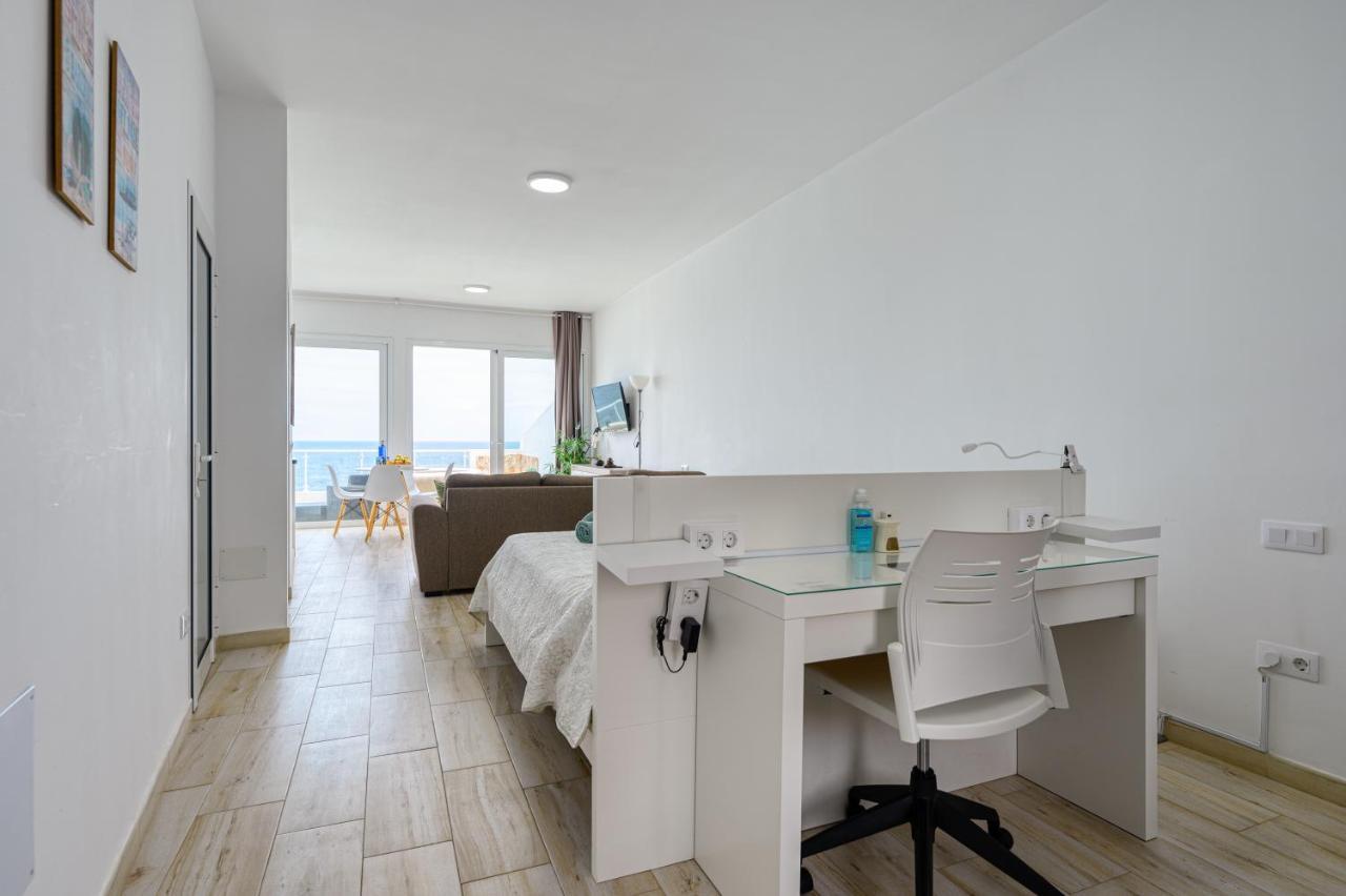 Homeforguest The Cliff House Gran Canaria With Sea Views Sardina Esterno foto