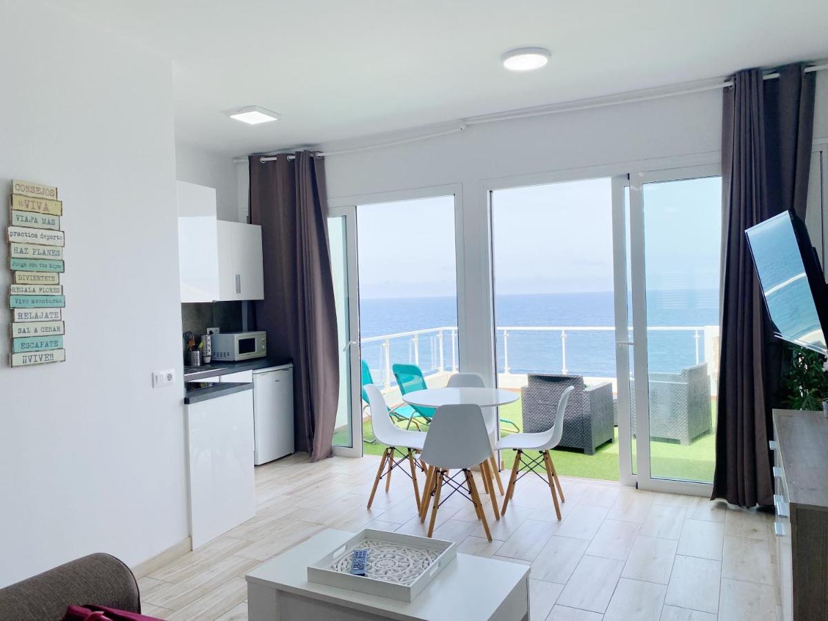 Homeforguest The Cliff House Gran Canaria With Sea Views Sardina Esterno foto