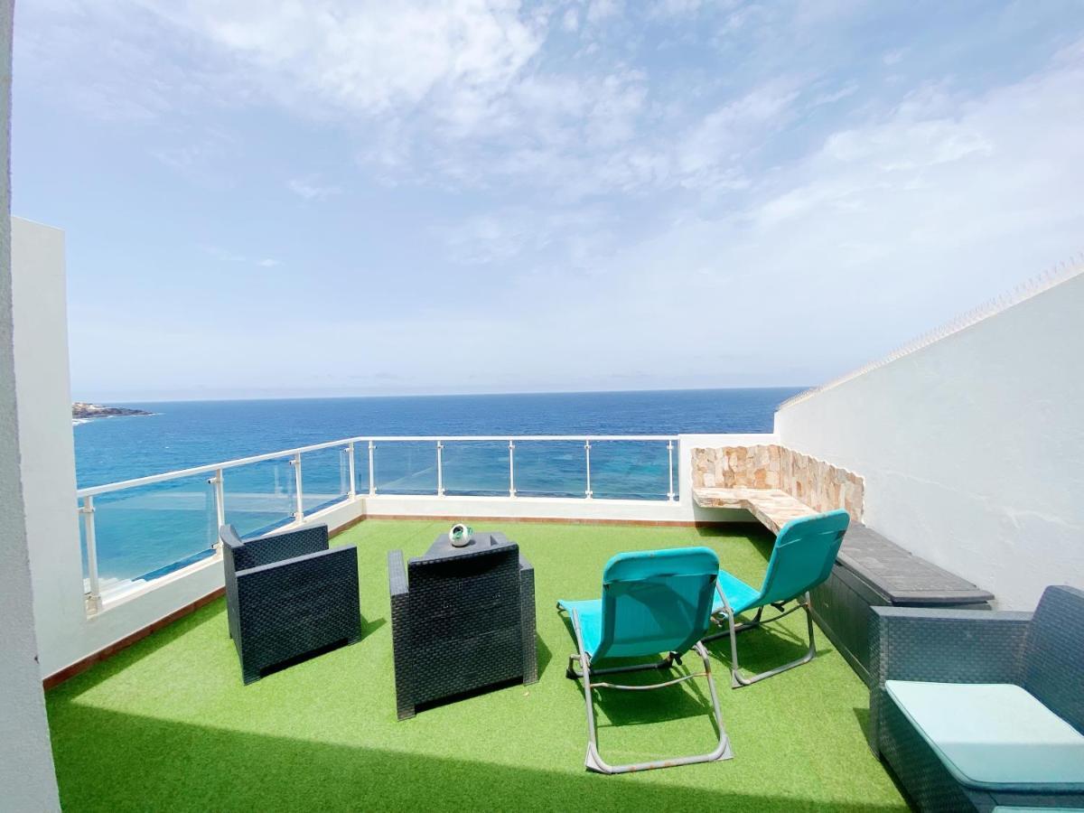 Homeforguest The Cliff House Gran Canaria With Sea Views Sardina Esterno foto